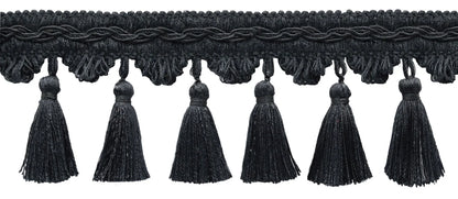 LONG FUR MAT WITH TASSELS