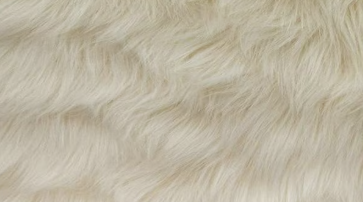 LONG FUR MAT WITH TASSELS