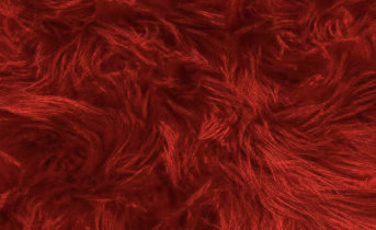 LONG FUR MAT WITH TASSELS