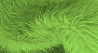 LONG FUR MAT WITH TASSELS